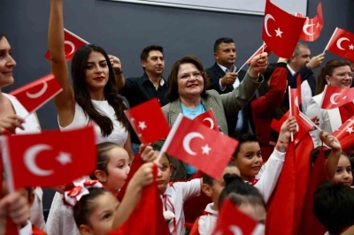 Didim Belediyesi kreş ve gündüz bakımevinde 29 Ekim coşkusu yaşandı
