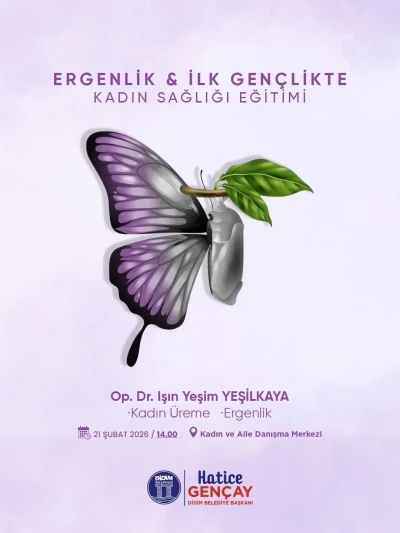 Didim Belediyesi&rsquo;nden Ergenlik ve İlk Gen&ccedil;likte Kadın Sağlığı Eğitimi
