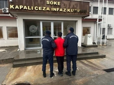 Didim&rsquo;de 18 yıl hapis cezası ile arana şahıs yakalandı
