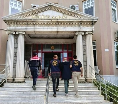 Didim&rsquo;de 33 yıl hapis cezası ile aranan h&uuml;k&uuml;ml&uuml; yakalandı
