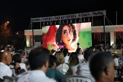 Didim’de açık hava sinema keyfi
