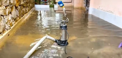 Didim’de sağanak yağmur etkili oldu
