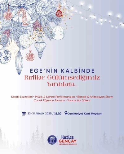 Didim&rsquo;de yeni yıl coşkusu başlıyor
