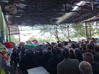 Didim meclis &uuml;yesi Erol&rsquo;un evladı son yolculuğuna uğurlandı
