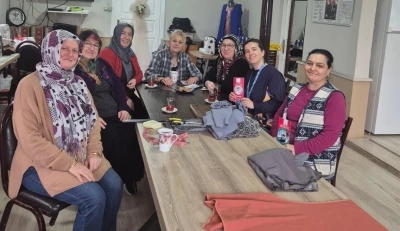 Dikiş kursu kursiyerlerine sağlık eğitimi
