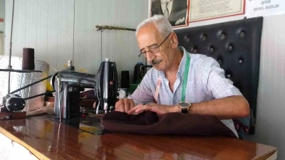 Dikiş makinesi başında geçen bir ömür
