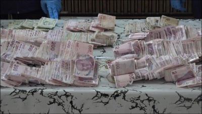 Dilencinin &uuml;zerinden 117 bin TL &ccedil;ıktı