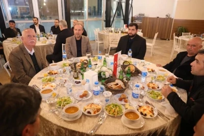 Din g&ouml;revlileri İncirliova&rsquo;da iftarda buluştu
