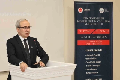 Din Görevlileri Mesleki Eğitim ve Gelişim Seminerleri 2 başladı

