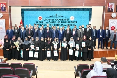 Dini Y&uuml;ksek İhtisas Eğitim Merkezi d&ouml;rd&uuml;nc&uuml; d&ouml;nem mezunlarını verdi
