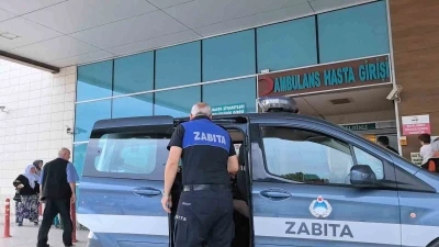 Direksiyon başında kalp krizi geçiren sürücüyü zabıtalar kurtardı
