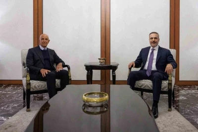 Dışişleri Bakanı Fidan, ABD&rsquo;nin Ankara B&uuml;y&uuml;kel&ccedil;isi Barrack&rsquo;ı kabul etti
