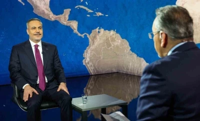 Dışişleri Bakanı Fidan, Al Jazeera Genel M&uuml;d&uuml;r&uuml; Al-Thani ile bir araya geldi
