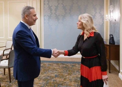 Dışişleri Bakanı Fidan, İrlanda-Türkiye Dostluk Grubu üyeleri ile görüştü
