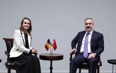 Dışişleri Bakanı Fidan, Romanyalı mevkidaşı Toiu ile görüştü
