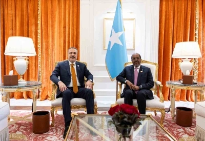 Dışişleri Bakanı Fidan, Somali Cumhurbaşkanı Mahmud ile görüştü
