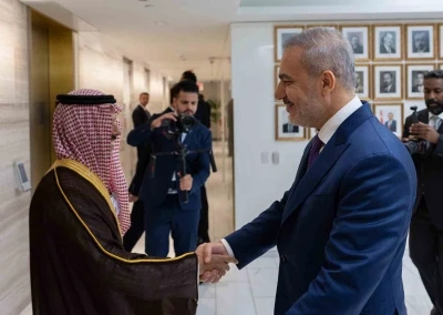 Dışişleri Bakanı Fidan, Suudi Arabistan Dışişleri Bakanı Al Suud ile görüştü
