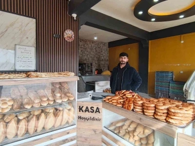 Diyadin&rsquo;de askıda ekmek dayanışması
