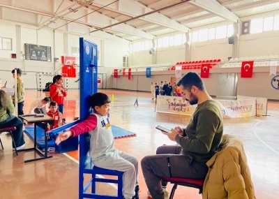 Diyadin&rsquo;de geleceğin sporcuları keşfediliyor
