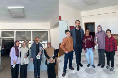 Diyadin İmam Hatip Ortaokulu&rsquo;nda 8 Mart kutlaması
