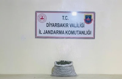 Diyarbakır&rsquo;da 19 kilo 800 gram esrar ele ge&ccedil;irildi
