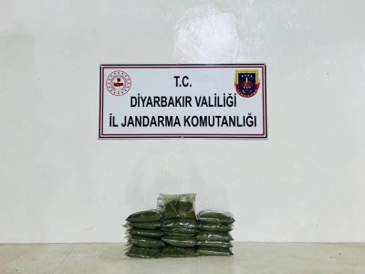Diyarbakır&rsquo;da 21 kilo uyuşturucu ele ge&ccedil;irildi