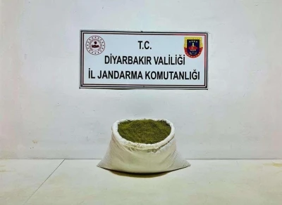 Diyarbakır&rsquo;da 38 kilo esrar ele ge&ccedil;irildi
