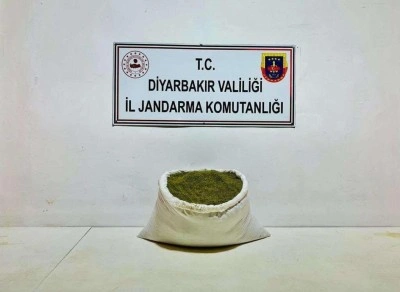 Diyarbakır&rsquo;da 38 kilo esrar ele ge&ccedil;irildi
