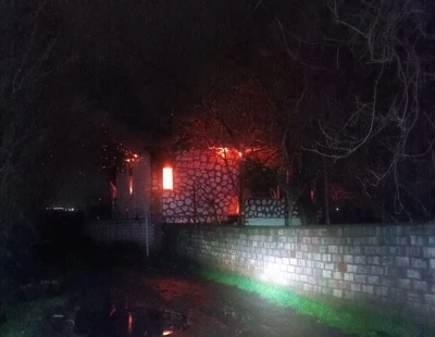 Diyarbakır&rsquo;da &ccedil;iftlikte yangın
