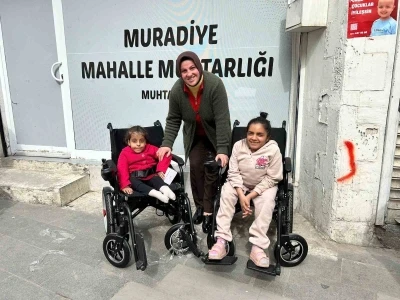 Diyarbakır&rsquo;da engelli kızlara ak&uuml;l&uuml; sandalye desteği
