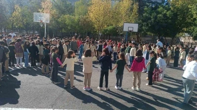 Diyarbakır’da ilkokulda gerçeği aratmayan tatbikat
