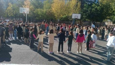 Diyarbakır’da ilkokulda gerçeği aratmayan tatbikat