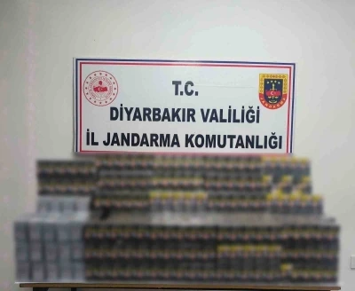 Diyarbakır’da kaçakçılık operasyonları: 10 bin dolu makaron, 3 bin paket sigara ele geçirildi
