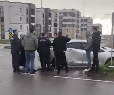 Diyarbakır&rsquo;da kaza sonrası gerginlik