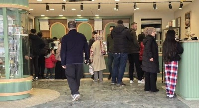 Diyarbakır&rsquo;da pastanelerde bayram yoğunluğu