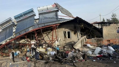 Diyarbakır'da peynir &uuml;retim tesisinde patlama: 6 kişi yaralandı