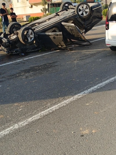 Diyarbakır&rsquo;da trafik kazası: 3 yaralı
