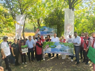 Diyarbakır’da ’yeşil vatan, temiz hava’ yürüyüşü
