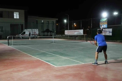 Diyarbakır İl Sağlık Müdürlüğü Tenis Turnuvası başladı
