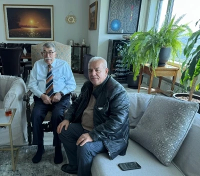 Diyarbakır&rsquo;ın Derman Babasından eski Bakan Aksu&rsquo;ya vefa ziyareti

