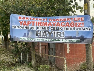 Doğa harikası Kartepe’ye &quot;demir çelik&quot; hançeri: Vatandaş çadır kurdu
