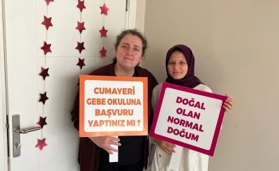 Doğal olan normal doğum farkındalık etkinliği düzenlendi
