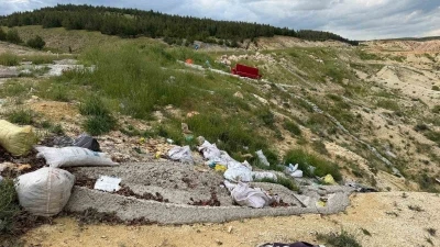Doğaya bırakılan atıklar tepki &ccedil;ekti

