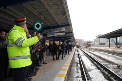 Doğu Ekspresi Erzurum&rsquo;da mola verdi
