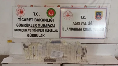 Doğubayazıt’ta tırda 4 bin 450 paket kaçak sigara ele geçirildi
