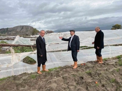 Dolu ve hortumun vurduğu Seydikemer&rsquo;de oda başkanlarından destek &ccedil;ağrısı
