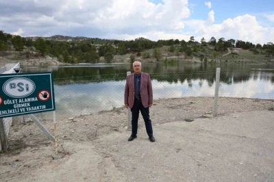 Dolup taşan g&ouml;let &Ccedil;ameli&rsquo;ne bereket getirdi
