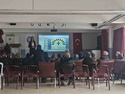 Domani&ccedil;&rsquo;te kadın kooperatifi &uuml;yelerine y&ouml;nelik eğitim d&uuml;zenlendi
