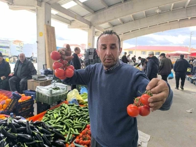 Domates fiyatlarının y&uuml;ksek olmasının sebebi soğuk hava

