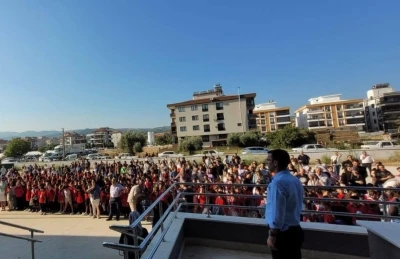 Dört Eylül İlkokulu’nda eğitim yılı Yeşil Vatan temasıyla açıldı
